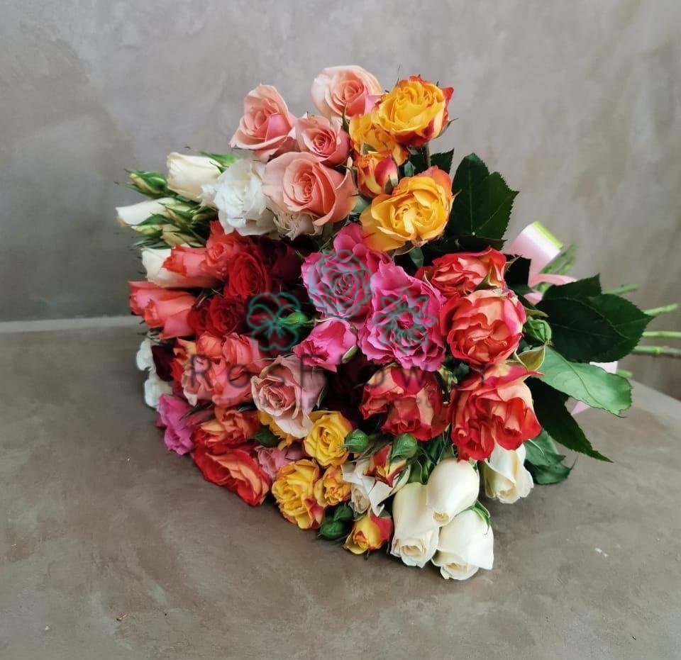 Букет цветов из: Розы в Большое Болдино