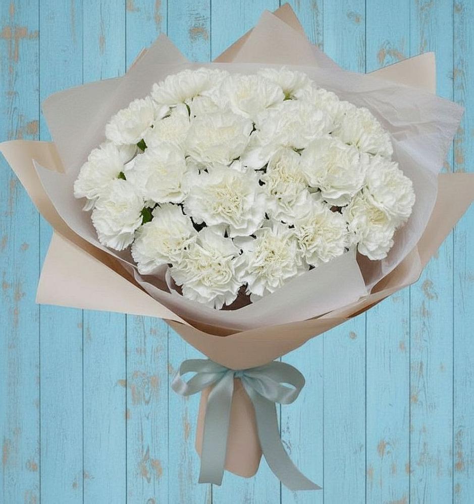 Букет цветов из: Гвоздики в Большое Болдино