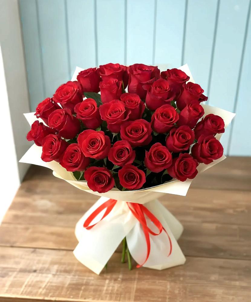 Букет 29 Красных роз в Большое Болдино