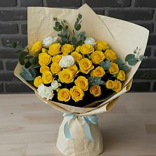 Букет цветов из:  Розы в Большое Болдино
