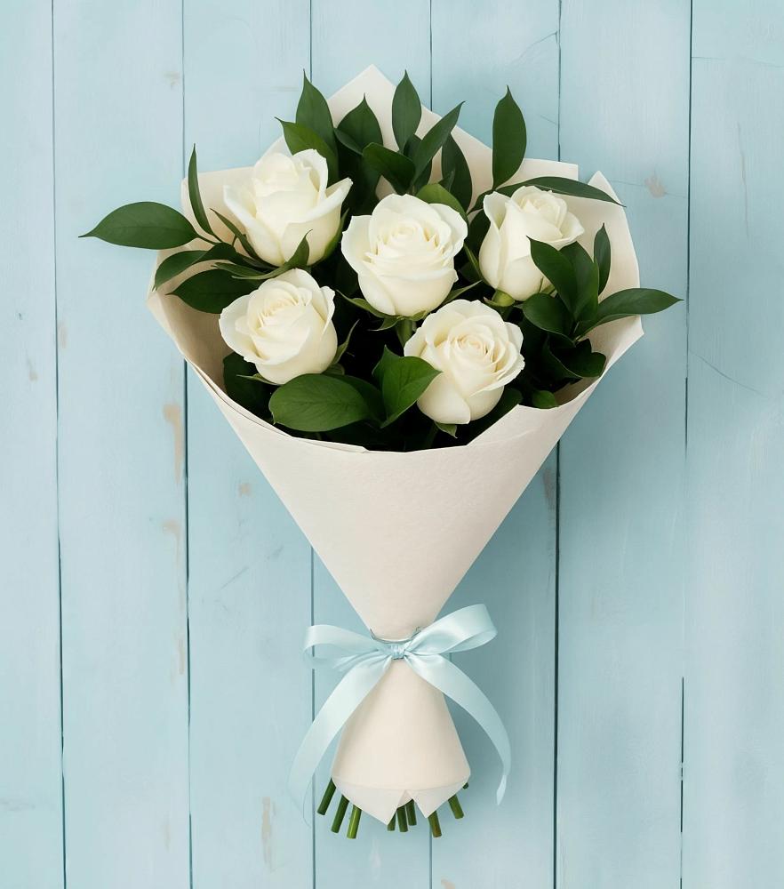 Букет цветов из: Розы в Большое Болдино