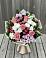 Букет цветов из: Альстромерии, Гвоздики, Розы и Хризантемы в Большое Болдино