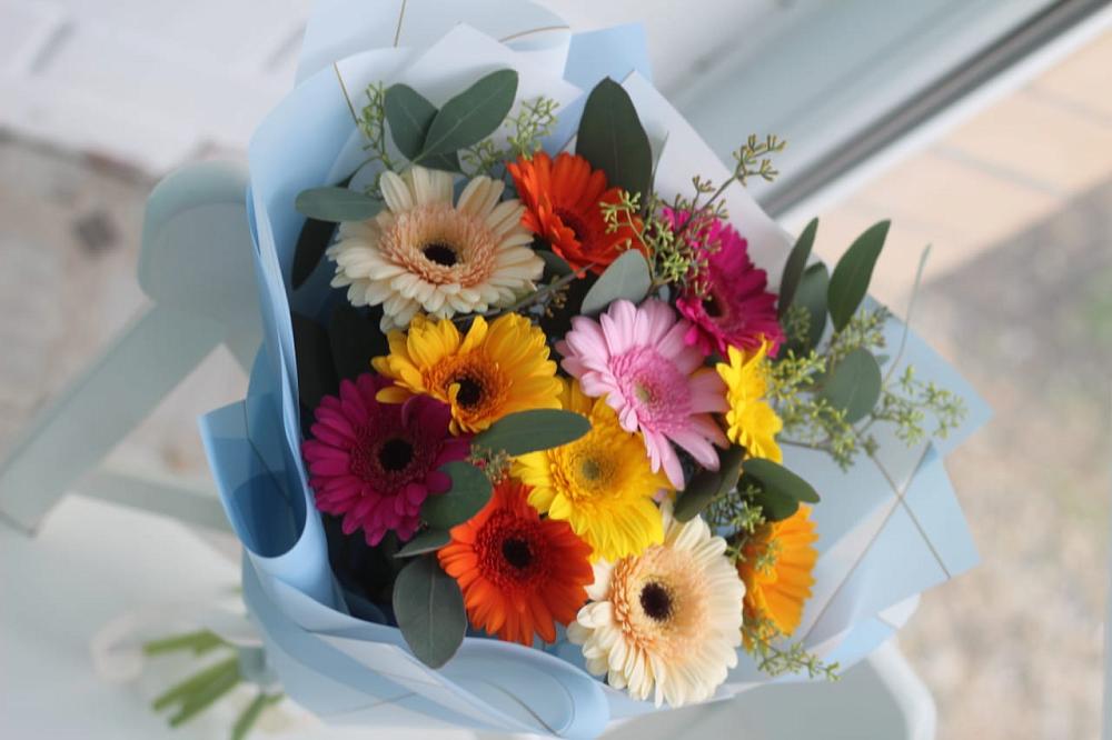 Букет цветов из: Герберы в Большое Болдино