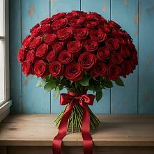 Букет Красные розы Блэк Меджик #REPLACE_PRED# Большое Болдино