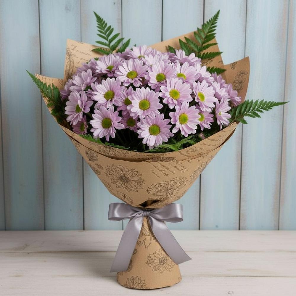 Букет цветов из: Хризантемы в Большое Болдино