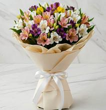 Букет цветов из:  Альстромерии #REPLACE_PRED# Большое Болдино