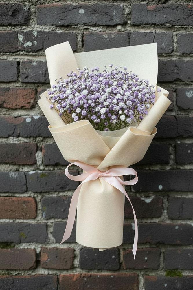 Букет цветов из: Гипсофила в Большое Болдино