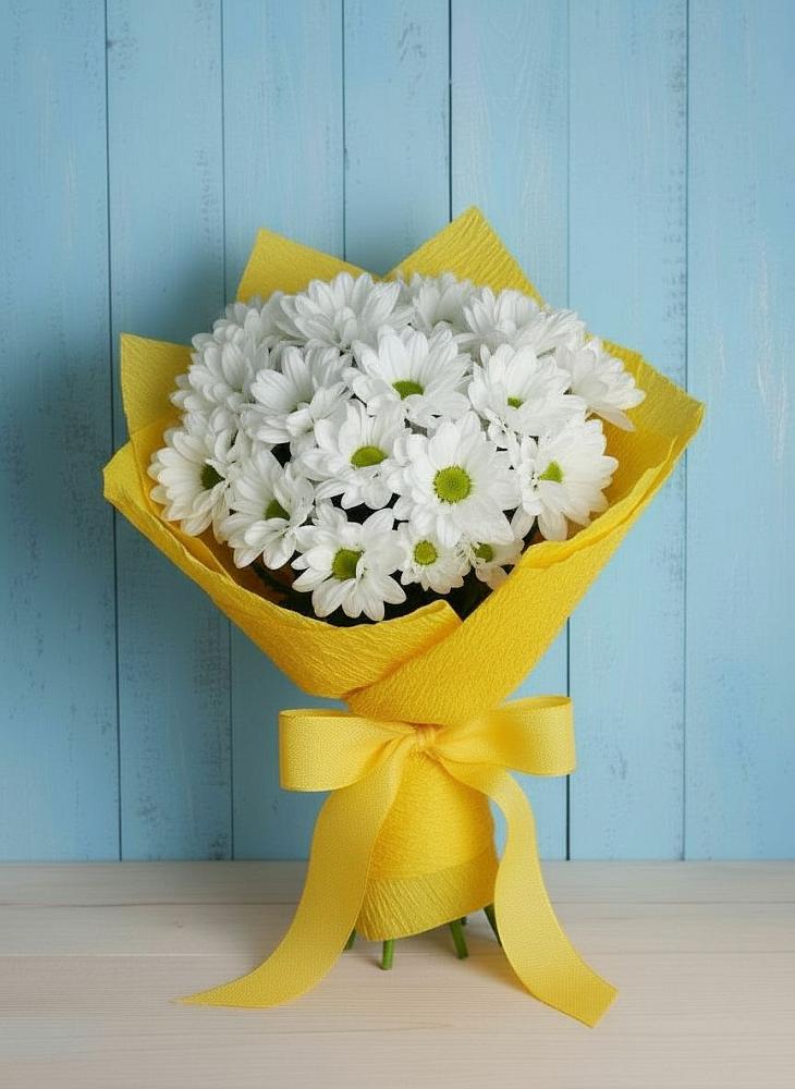 Букет цветов из: Хризантемы в Большое Болдино