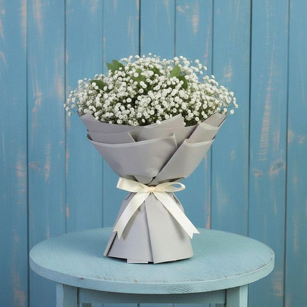 Букет цветов из: Гипсофила в Большое Болдино