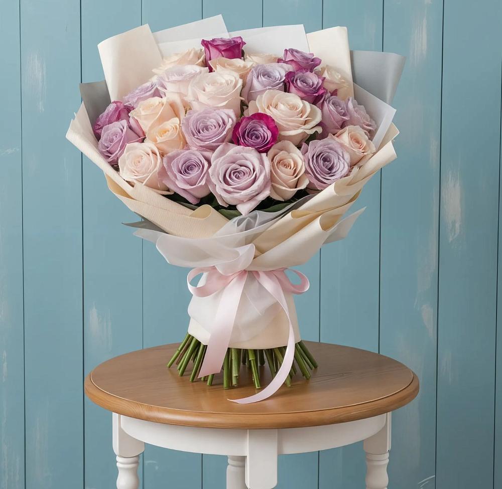 Букет цветов из: Розы в Большое Болдино