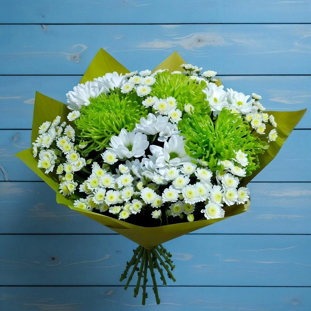 Букет цветов из: Хризантемы в Большое Болдино