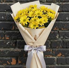 Букет цветов из:  Хризантемы #REPLACE_PRED# Большое Болдино