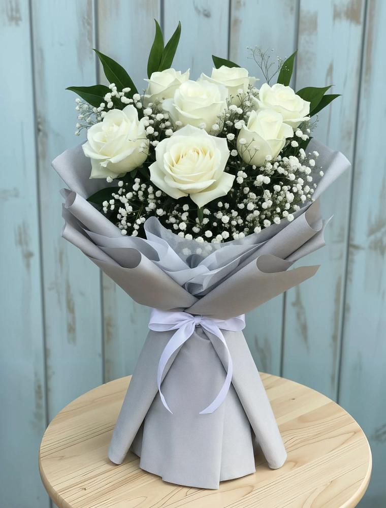 Букет цветов из: Розы в Большое Болдино