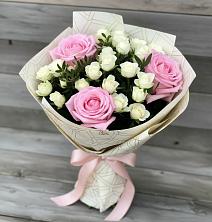 Букет цветов из:  Розы в Большое Болдино