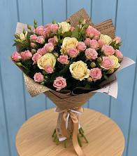 Букет цветов из:  Розы в Большое Болдино