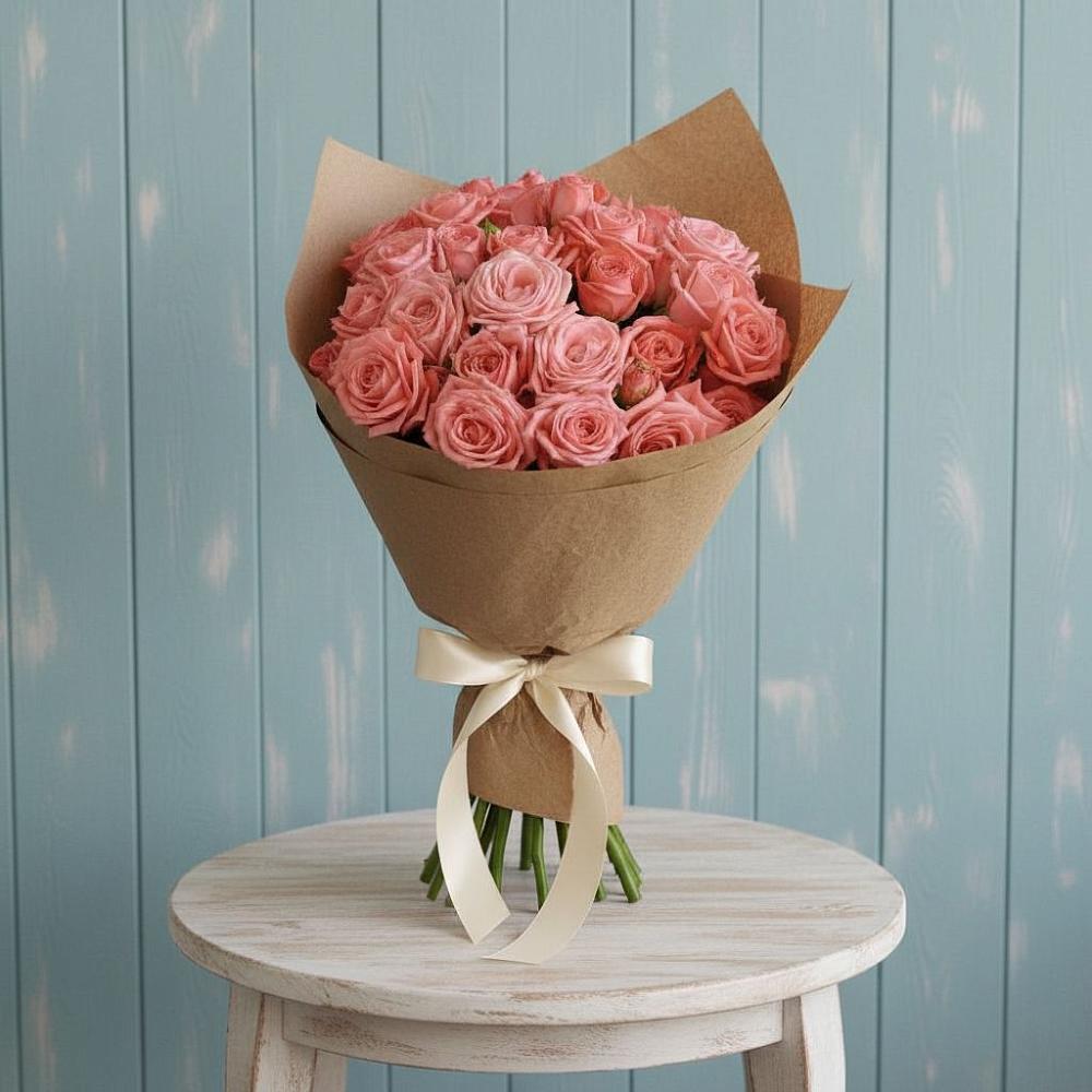 Букет цветов из: Розы в Большое Болдино