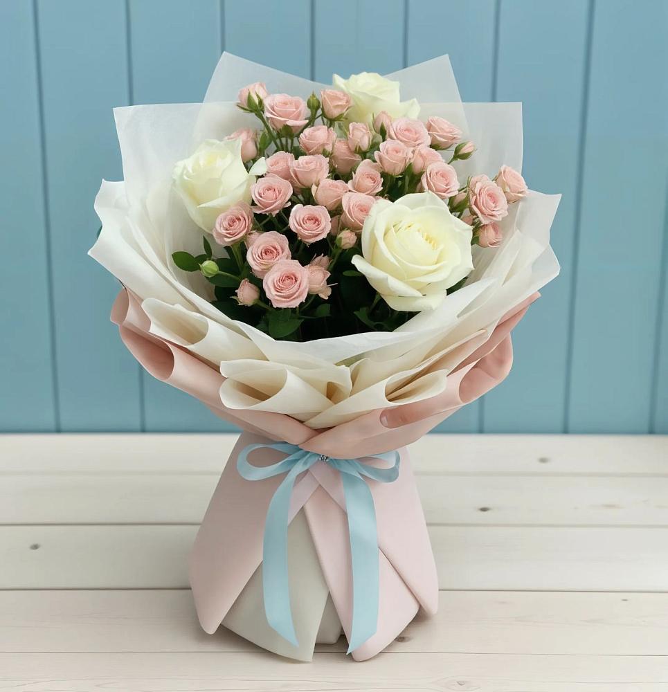 Букет цветов из: Розы в Большое Болдино