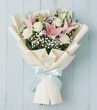 Букет цветов из:  Лилии в Большое Болдино